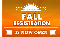 Fall Registration 2014 is now open!