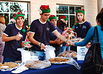 Student Ambassadors - more holiday cookies