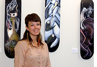Jessica Rice and her paintings