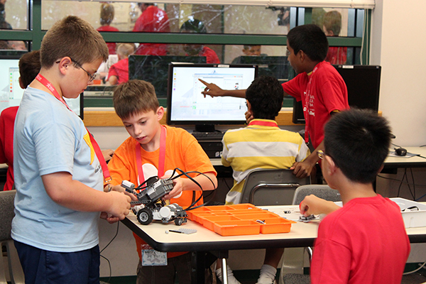 youth in robotics camp