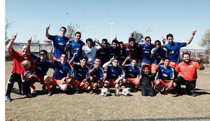 LSC-CyFair 2013 Men's Soccer Team Champions!