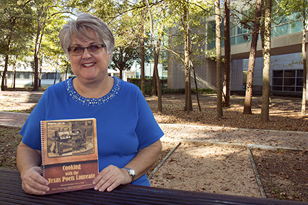 LSC-University Park adjunct professor Elizabeth Ethredge edited "Cooking with the Texas Poets Laureate."