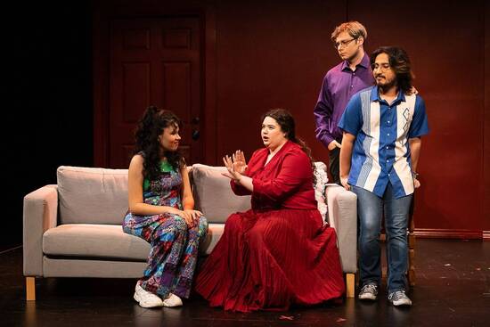 Photo of students in play