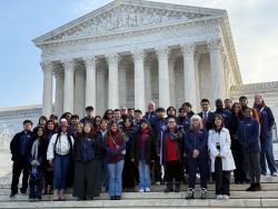 Photo of LSC Students in Washington, D.C.