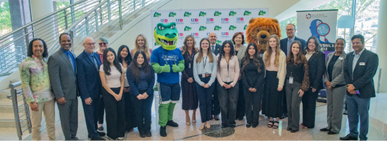 LSCUP Future Teacher Alliance with students and mascots_web.jpg