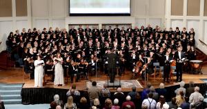 Photo of Messiah musical performance