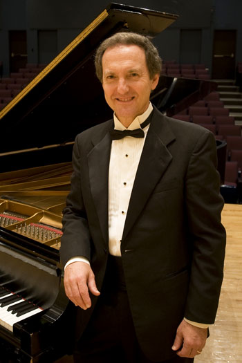 Dr. John Noel Roberts will officially break-in Lone Star College-Montgomerys Steinway piano during a community-wide concert on October 3.