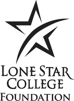 Lone Star College Foundation Logo Vertical Black