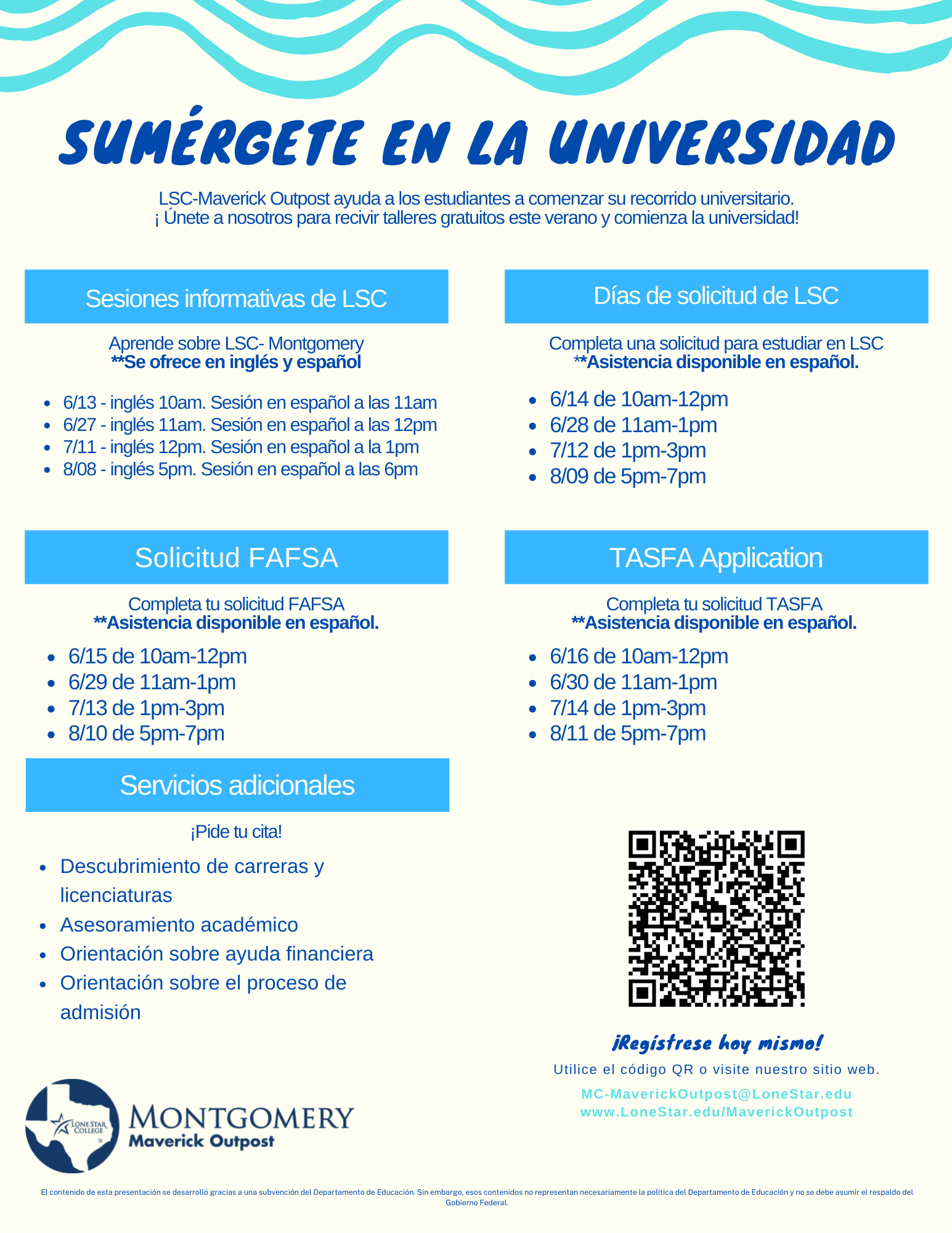 MAP Workshops Summer 2022 (Spanish)