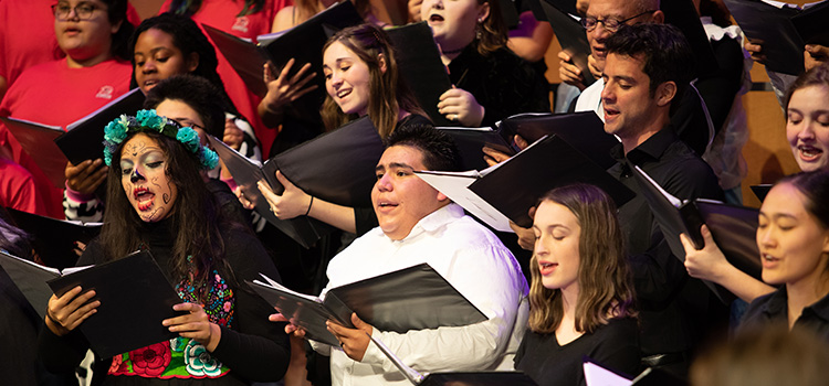 LSC-Tomball Music Department Spooktacular Chior