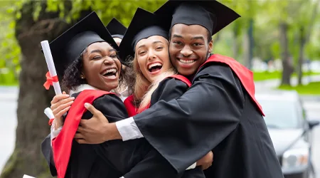 group of graduate students