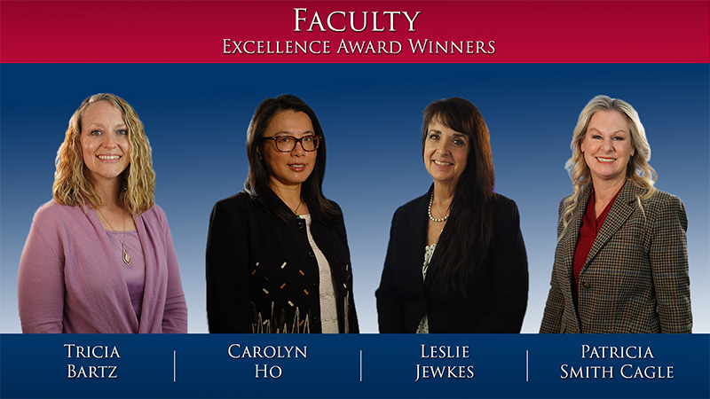 Lone Star College-CyFair Faculty Excellence Award winners