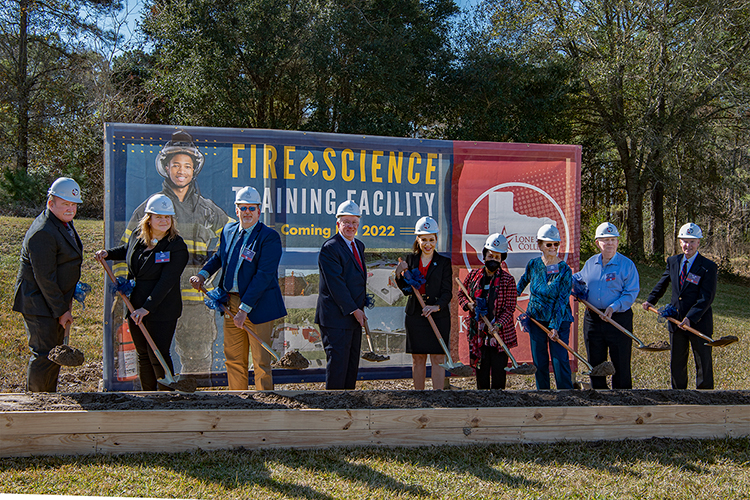 LSC-Kingwood broke ground on new training facility