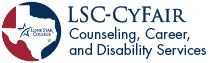 LSC-CyFair Counseling, Career, and Disability logo