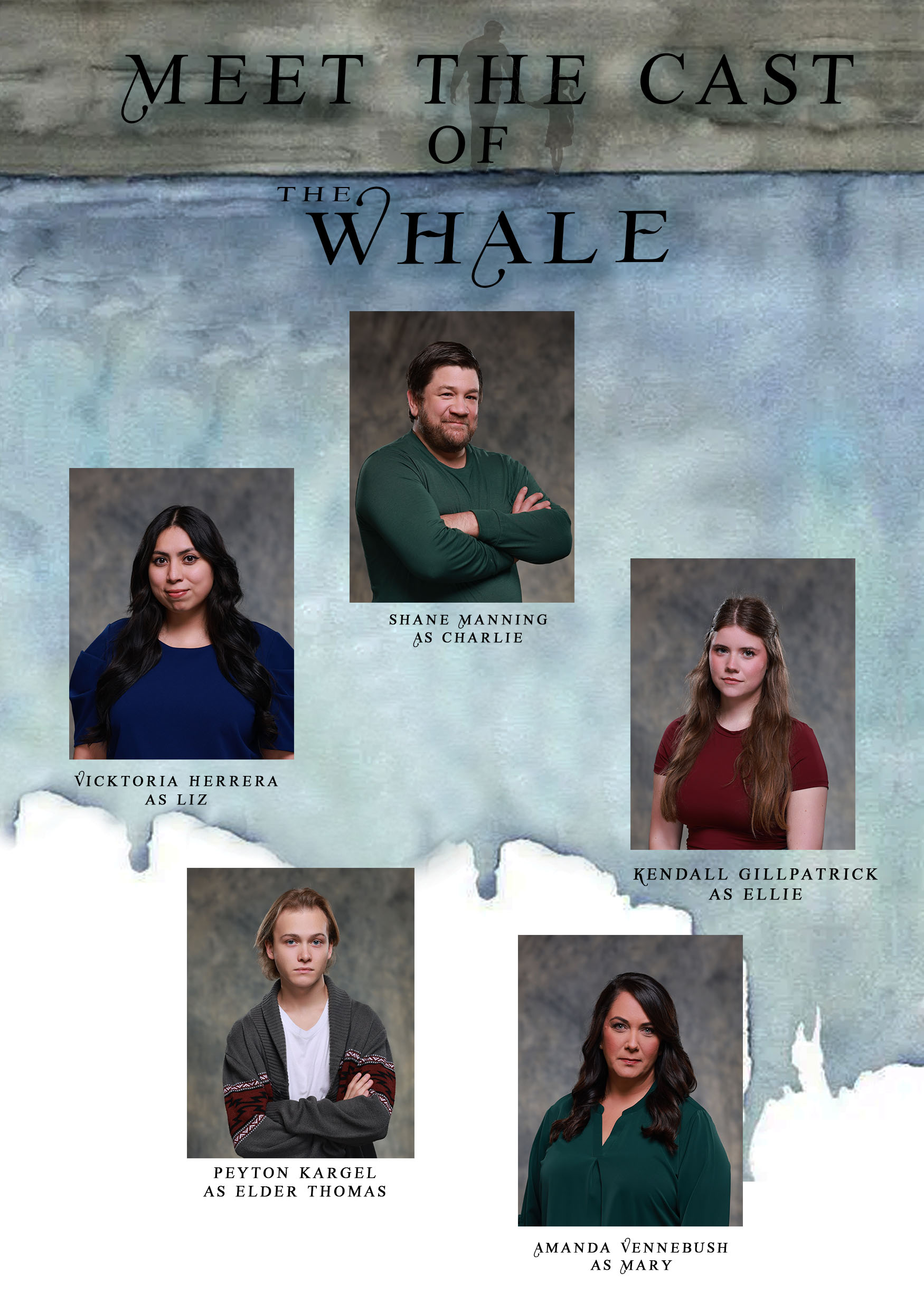 Poster of the cast of The Whale