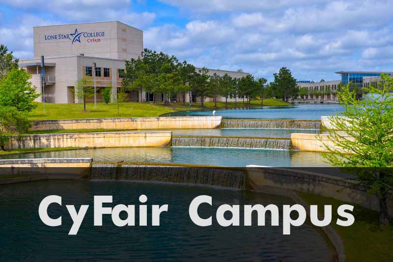 Image of the Lone Star CyFair campus