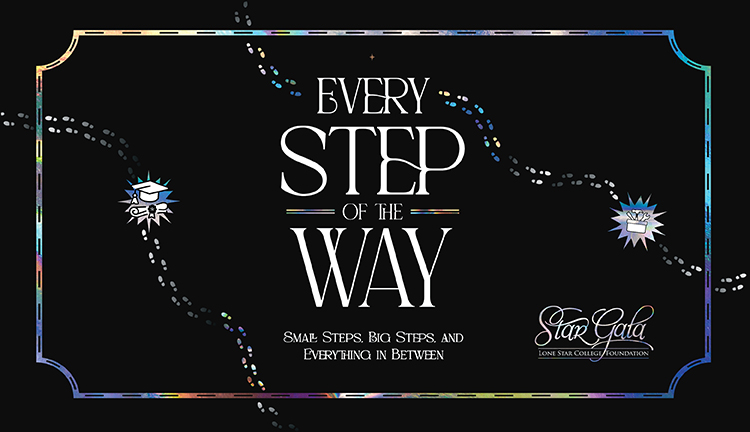 StarGala logo image with Every Step of the Way theme