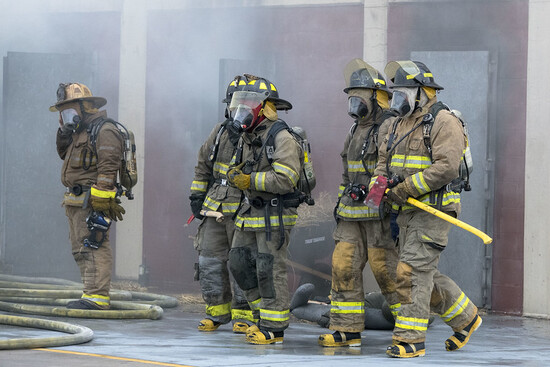 Photo of Fire Science students 