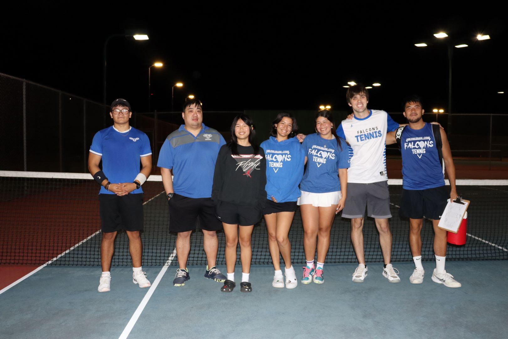 Photo of students from Sam Houston State University posing for a photo