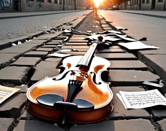 violin up close graphic