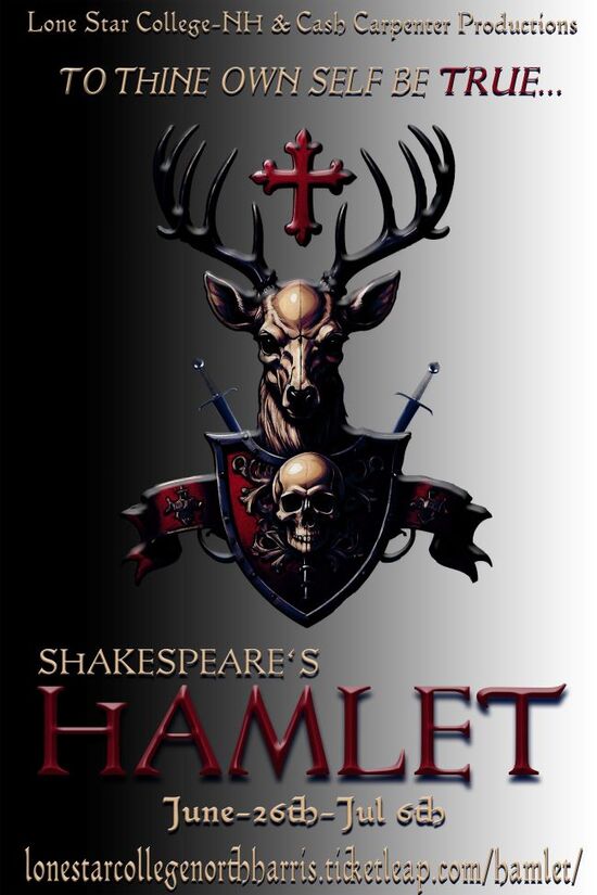 Shakespeare's 'Hamlet' is making its way to LSC-North Harris
