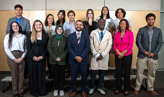 LSC students share their stories at donor lunch