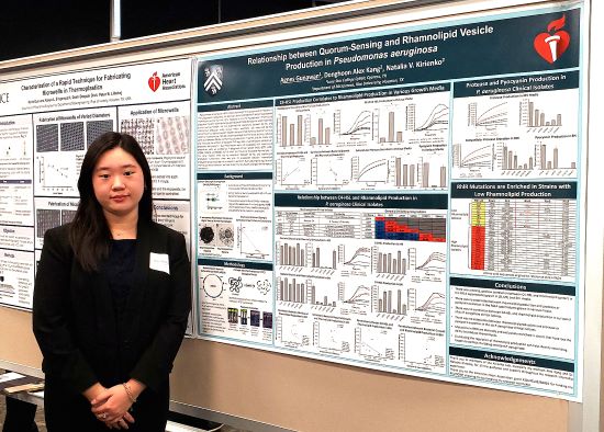 Agnes Gunawan earns top honors at an undergraduate research symposium at Rice University.