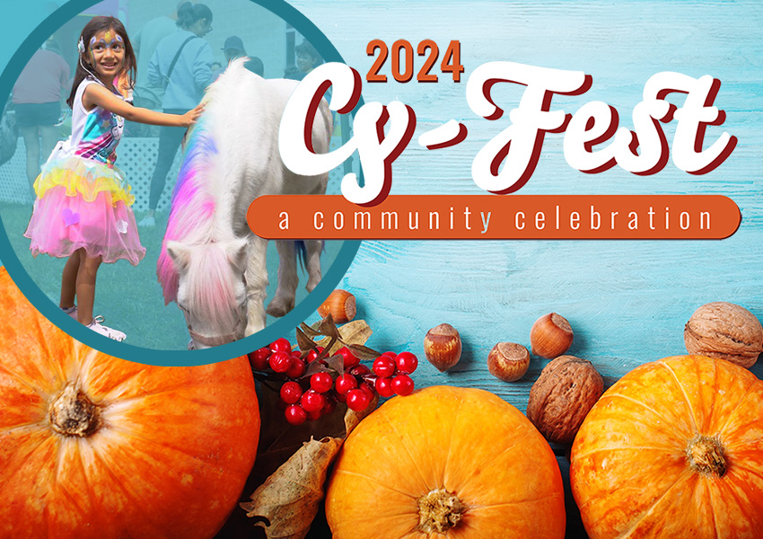 Cy-Fest 2024! Come and join family-friendly fun, explore our campus, and more!