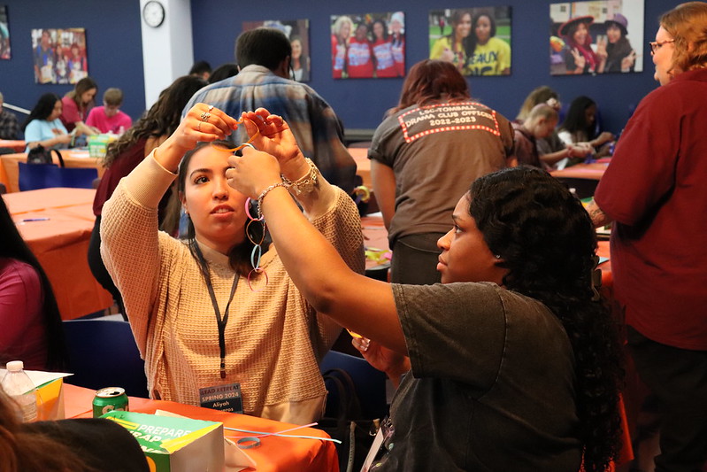 Students at iLead 